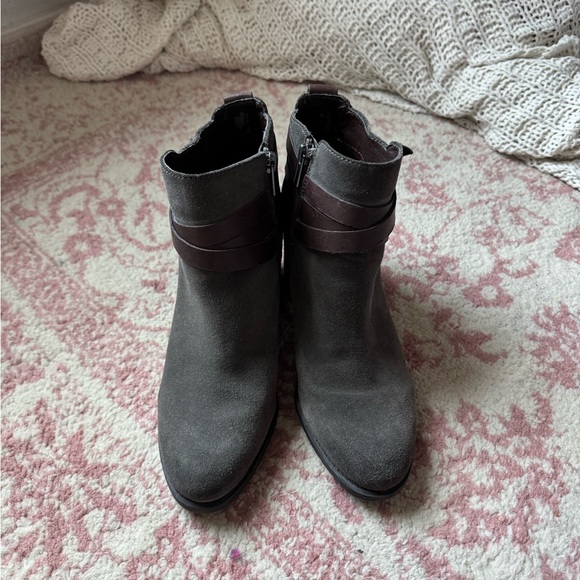 sam edelman gray/brown booties - Picture 4 of 10